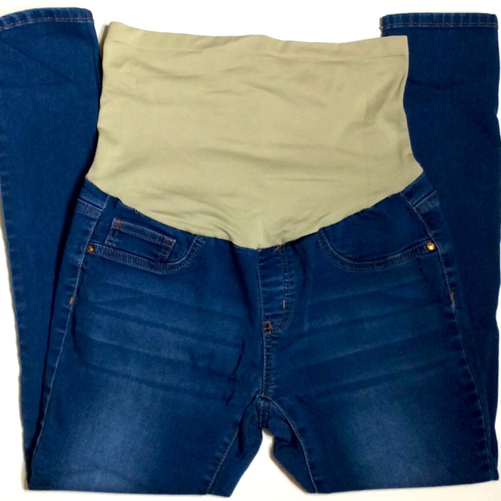 Bella Vida Maternity Skinny Jeans w/Pockets SIZE M